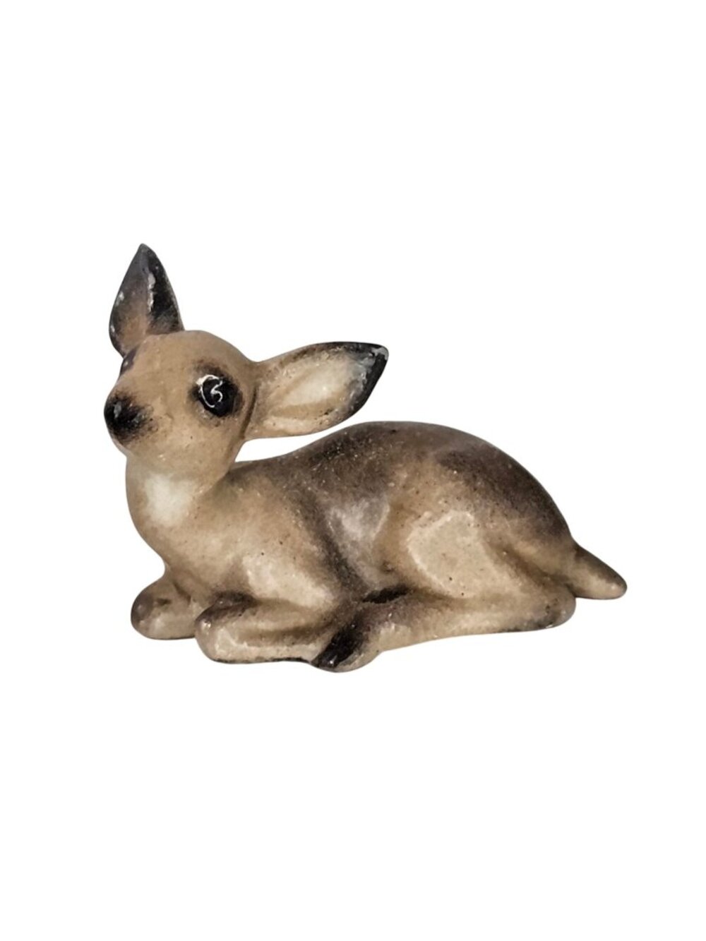 Josef Originals Fawn Baby Deer Miniature Figurine Vintage Ceramic Collectible